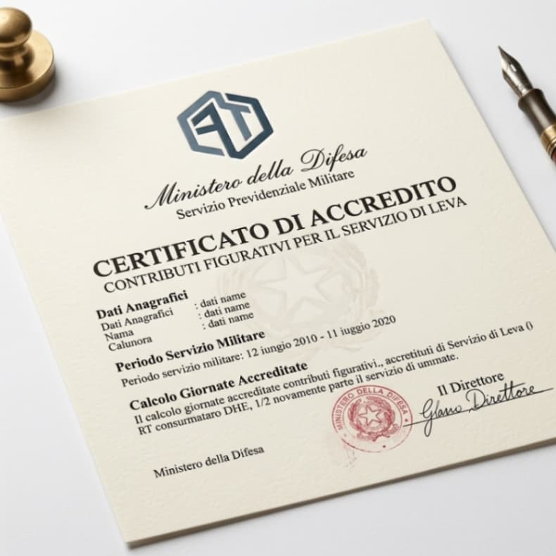 Accredito Contributi Figurativi Servizio di Leva 9